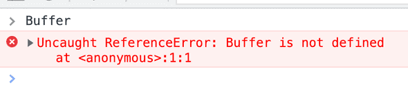 browser console buffer